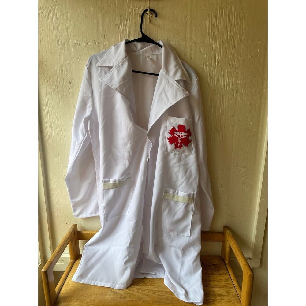 Men’s size large Doctor’s coat costume